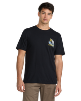 The Volcom Mens Dropped This T-Shirt in Antique Black