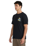 The Volcom Mens Dropped This T-Shirt in Antique Black