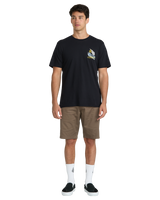 The Volcom Mens Dropped This T-Shirt in Antique Black