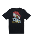 The Volcom Mens Dropped This T-Shirt in Antique Black