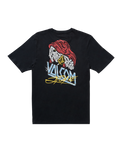 The Volcom Mens Dropped This T-Shirt in Antique Black