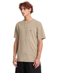 The Volcom Mens Solid Stone T-Shirt in Brindle