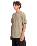The Volcom Mens Solid Stone T-Shirt in Brindle