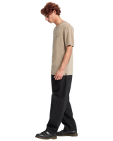 The Volcom Mens Solid Stone T-Shirt in Brindle