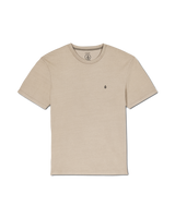 The Volcom Mens Solid Stone T-Shirt in Brindle