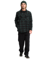 The Volcom Mens Solid Stone Embroidery T-Shirt in Blue Wash