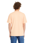 The Volcom Mens Solid Stone T-Shirt in Pale Peach