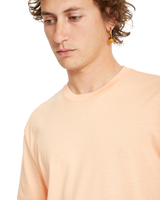 The Volcom Mens Solid Stone T-Shirt in Pale Peach