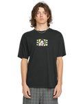 The Volcom Mens Space Thing T-Shirt in Stealth