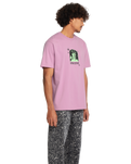 The Volcom Mens Filip Rygalski 2 T-Shirt in Steel Purple