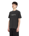 Lunar Phases T-Shirt in Black