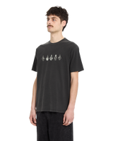 Lunar Phases T-Shirt in Black
