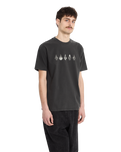 Lunar Phases T-Shirt in Black