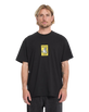The Volcom Mens Rockout T-Shirt in Black