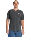 The Volcom Mens Brain Mix T-Shirt in Stealth