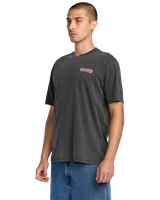 The Volcom Mens Brain Mix T-Shirt in Stealth