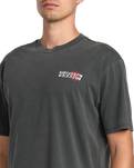 The Volcom Mens Brain Mix T-Shirt in Stealth