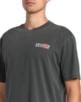 The Volcom Mens Brain Mix T-Shirt in Stealth