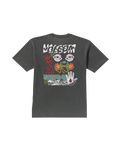The Volcom Mens Brain Mix T-Shirt in Stealth