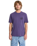 Circlepalm T-Shirt in Dark Purple