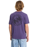 Circlepalm T-Shirt in Dark Purple
