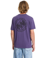 Circlepalm T-Shirt in Dark Purple