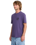Circlepalm T-Shirt in Dark Purple
