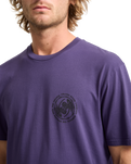 Circlepalm T-Shirt in Dark Purple