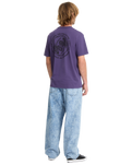 Circlepalm T-Shirt in Dark Purple