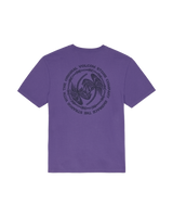 Circlepalm T-Shirt in Dark Purple