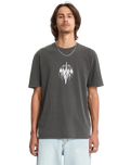 The Volcom Mens Sworder T-Shirt in Black