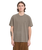 The Volcom Mens Solid Stone Emb T-Shirt in Earth
