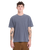 The Volcom Mens Solid Stone Emb T-Shirt in Storm Blue