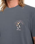 The Volcom Mens Bad Luck T-Shirt in Storm Blue
