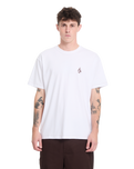 The Volcom Mens Skidder T-Shirt in White