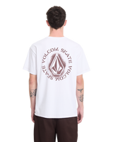 The Volcom Mens Skidder T-Shirt in White