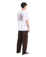 The Volcom Mens Skidder T-Shirt in White