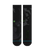 The Stance Mens Alien Crew Socks in Black