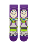 The Stance Mens Buzz Crew Socks in Purple