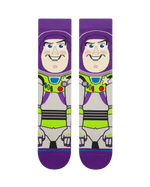 The Stance Mens Buzz Crew Socks in Purple
