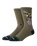 The Stance Mens The Eagle Crew Socks in Military Green