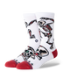 The Stance Mens Skeleton Crew Socks in White