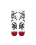 The Stance Mens Skeleton Crew Socks in White