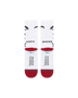 The Stance Mens Skeleton Crew Socks in White