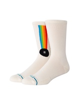 The Stance Mens Aperture Crew Socks in White
