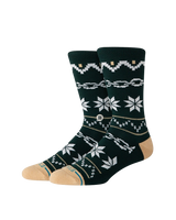 The Stance Mens Break The Season Crew Socks in Pine