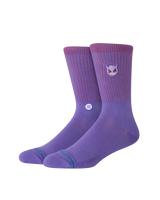 The Stance Womens Womens Gengar Crew Socks in Purple