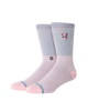The Stance Mens Jigglypuff Crew Socks in Pink
