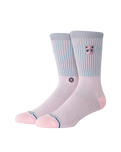 The Stance Womens Womens Jigglypuff Crew Socks in Pink