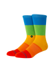 The Stance Mens Snapshot Crew Socks in Multi